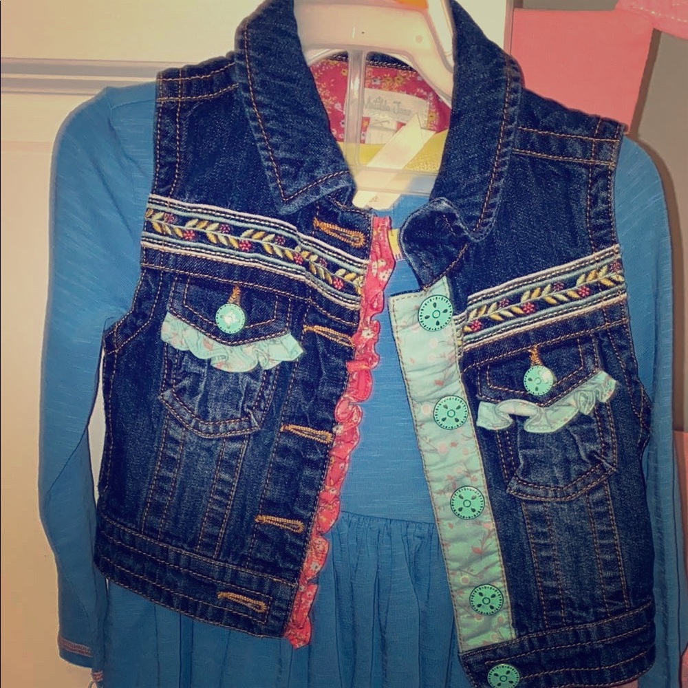 Matilda Jane Dress and vest